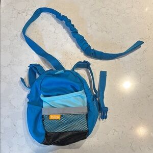 Brica Blue Kids Backpack Safety‎ Harness By My Side EUC